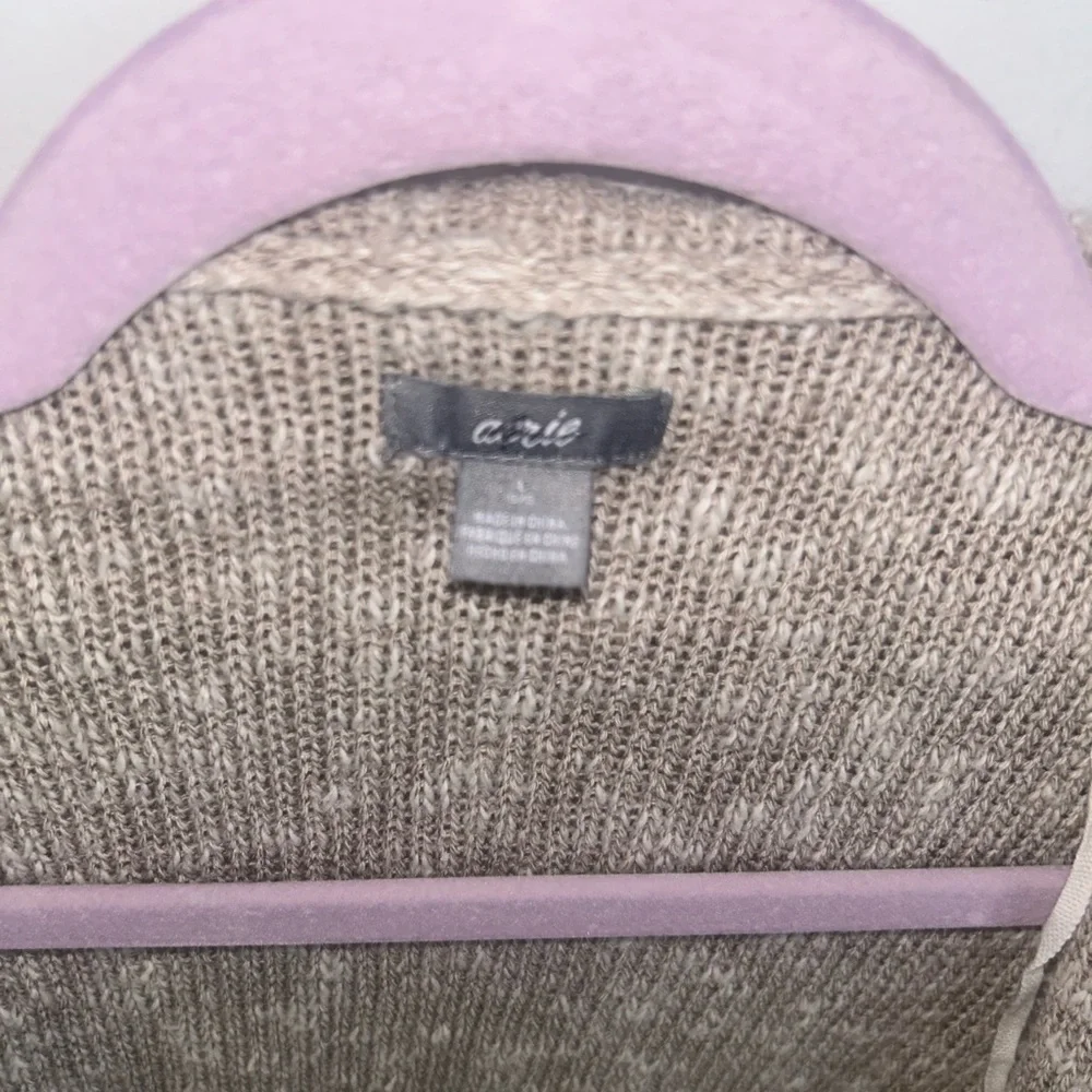 Aerie Open Waterfall Front Cardigan Size Large - Picture 3 of 3